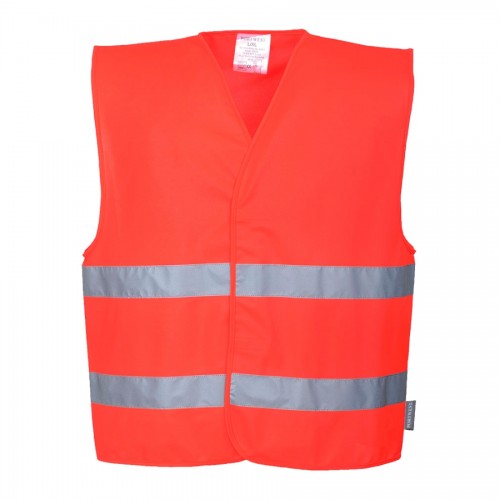 COLETE ALTA VISIBILIDADE VERMELHO 2/FIT REFL C474 COLETE ALTA VISIBILIDADE VERMELHO 2/FIT REFL C474